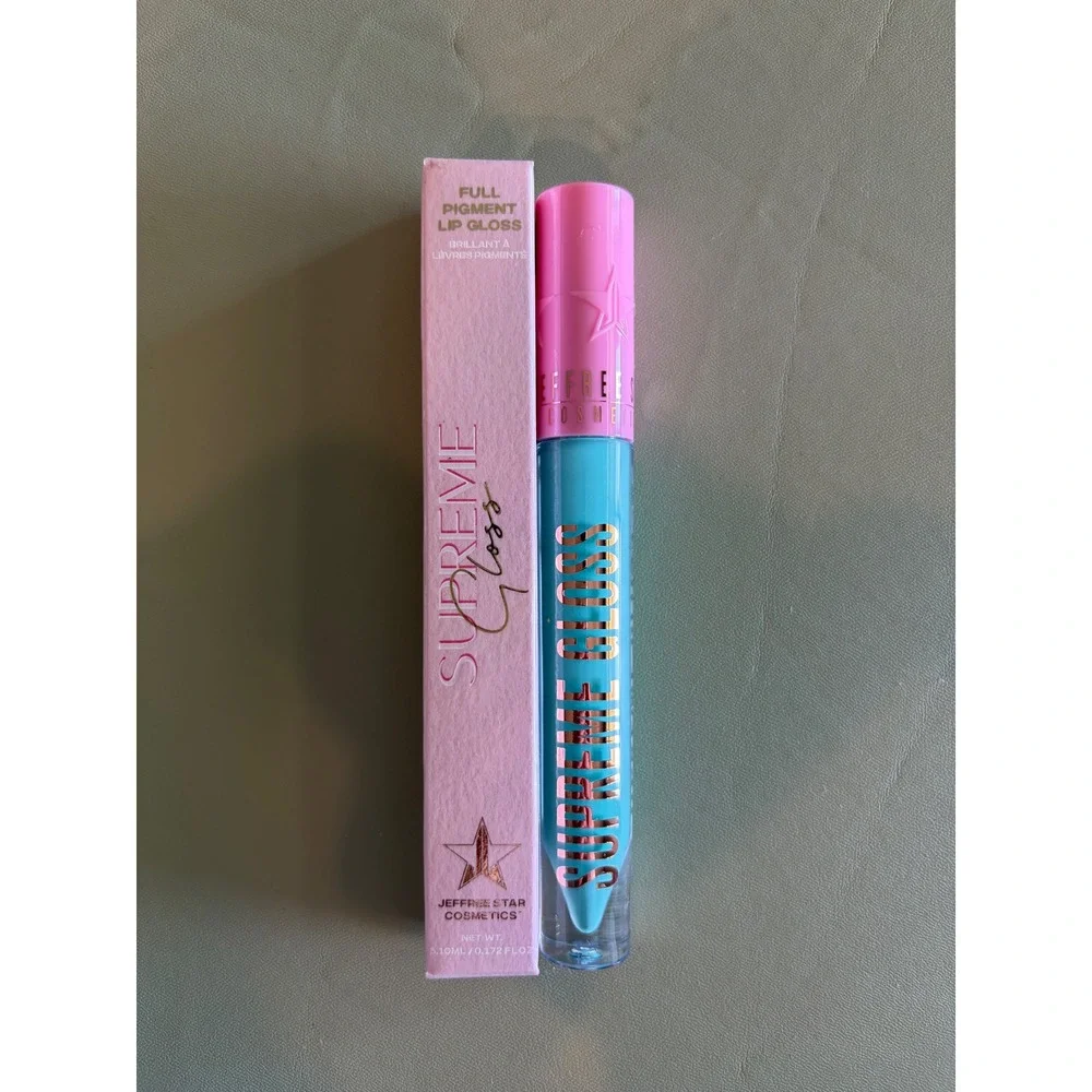 Jeffree Star Cosmetics Supreme Gloss Gloss'd In Paradise Blue Full‎ Pigment NEW